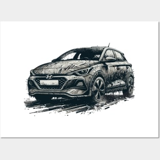 Hyundai i20 Posters and Art